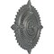 Ekena Millwork Haylynn Ceiling Medallion (Fits Canopies up to 1 1/4"), 29 1/8"OD x 1 1/4"ID x 4"P, Platinum CM29HYPLS - alternate 4